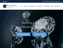 Tablet Screenshot of bowlinglaw.co.uk